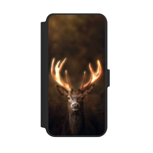 Samsung Galaxy S25+  NIVOflip Hirsch Goldenes Geweih