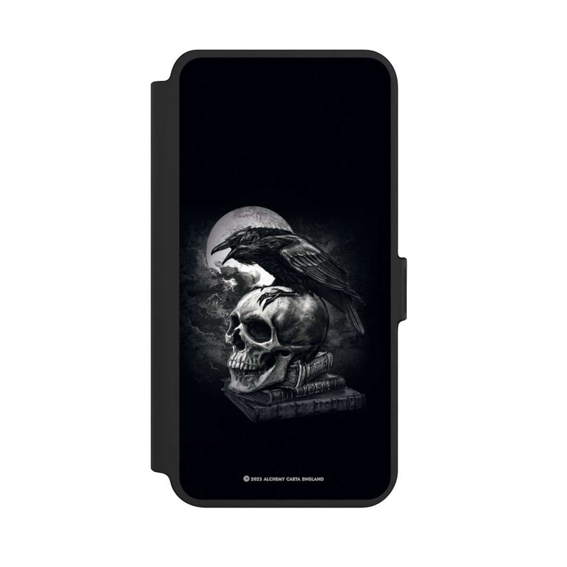 Galaxy S25 + NIVOflip Poe's Raven