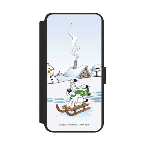 Samsung Galaxy S25+  NIVOflip Idefix fährt Schlitten