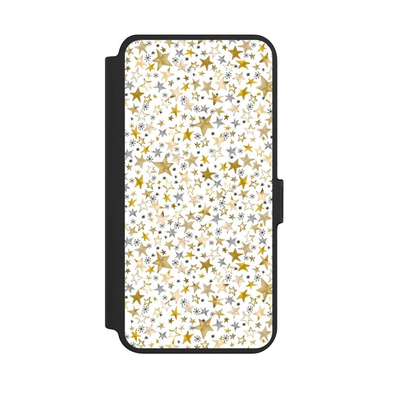 Galaxy S25 + NIVOflip Winter Stars Gold