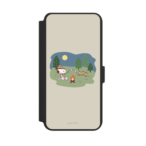 Samsung Galaxy S25+  NIVOflip Snoopy Lagerfeuer