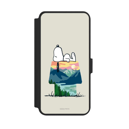 Samsung Galaxy S25+  NIVOflip Snoopy Camping Hütte