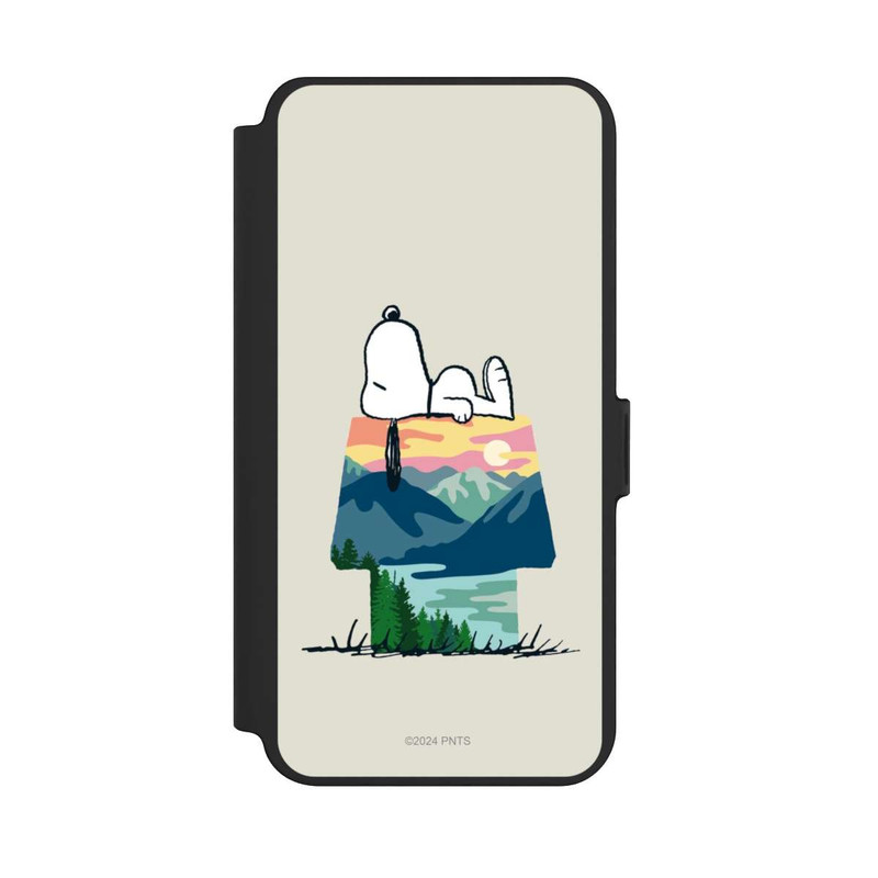 Galaxy S25 + NIVOflip Snoopy Camping Hütte