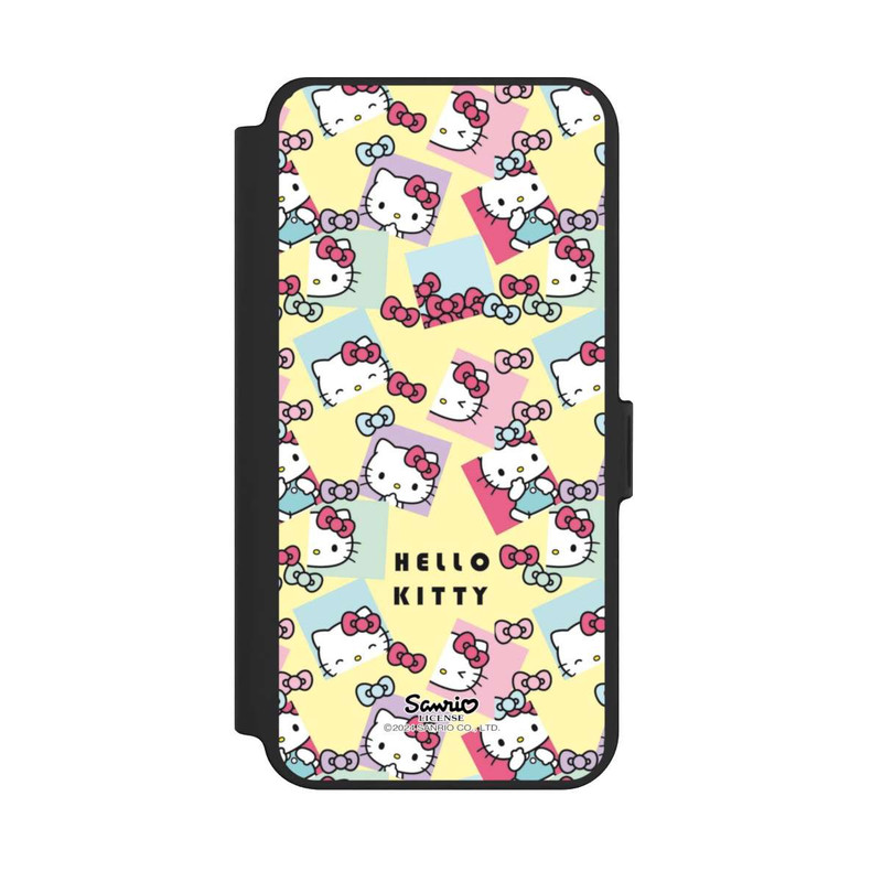 Galaxy S25 + NIVOflip Hello Kitty Pastellmuster