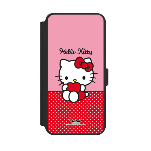 Samsung Galaxy S25+  NIVOflip Hello Kitty sitzend mit Herz