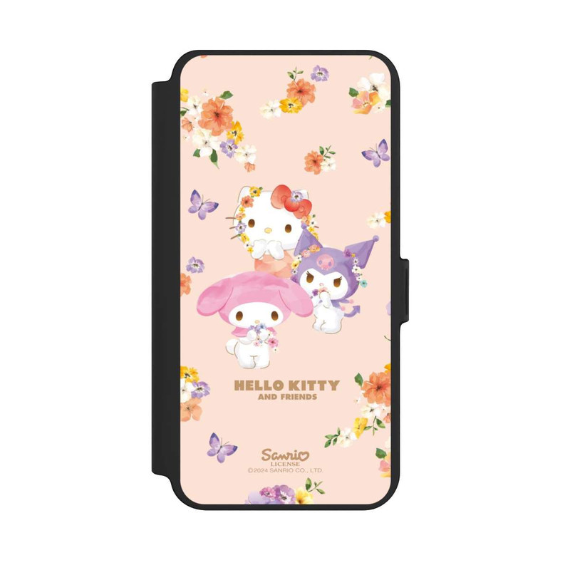 Galaxy S25 + NIVOflip Hello Kitty Frühlingsblumen