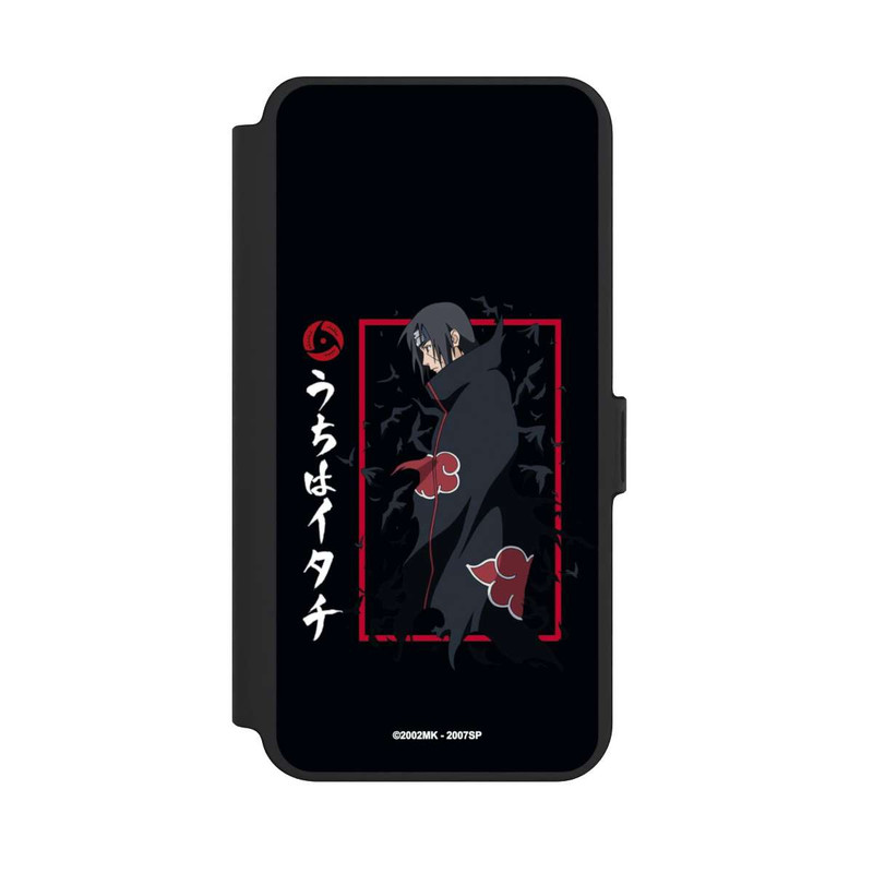 Galaxy S25 + NIVOflip Itachi corbeaux noirs