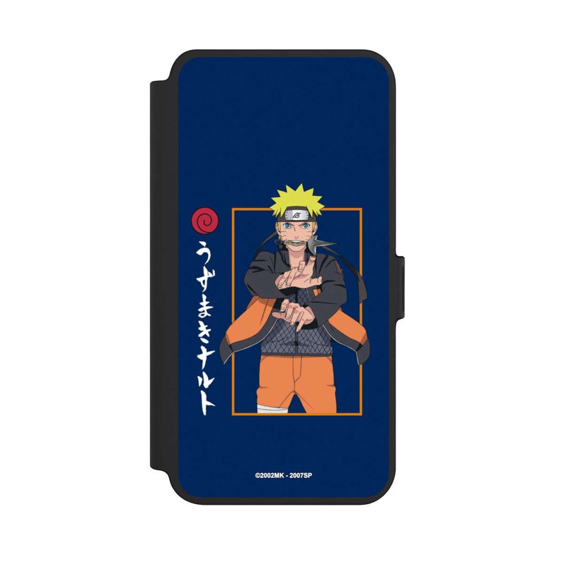 Galaxy S25 + NIVOflip Naruto Kampfposition Blau