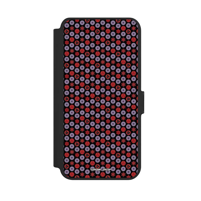 Galaxy S25 + NIVOflip Modèle des yeux Naruto