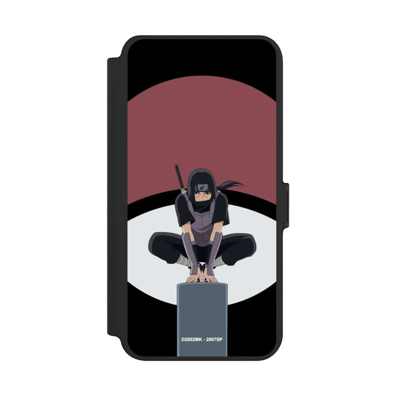Galaxy S25 + NIVOflip Symbole Itachi Uchiha noir