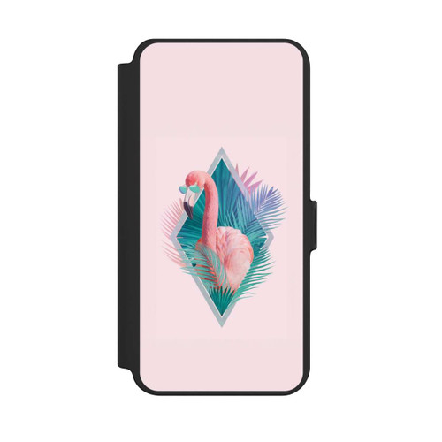 Samsung Galaxy S25+  NIVOflip Tropische Pflanzen Flamingo