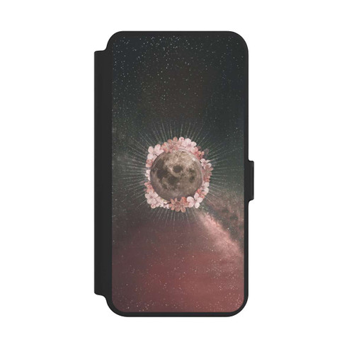 Samsung Galaxy S25+  NIVOflip Blumen und Mondlicht