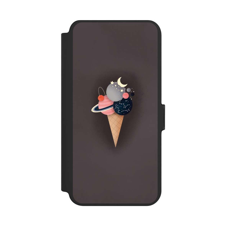 Galaxy S25 + NIVOflip Weltraum Eis