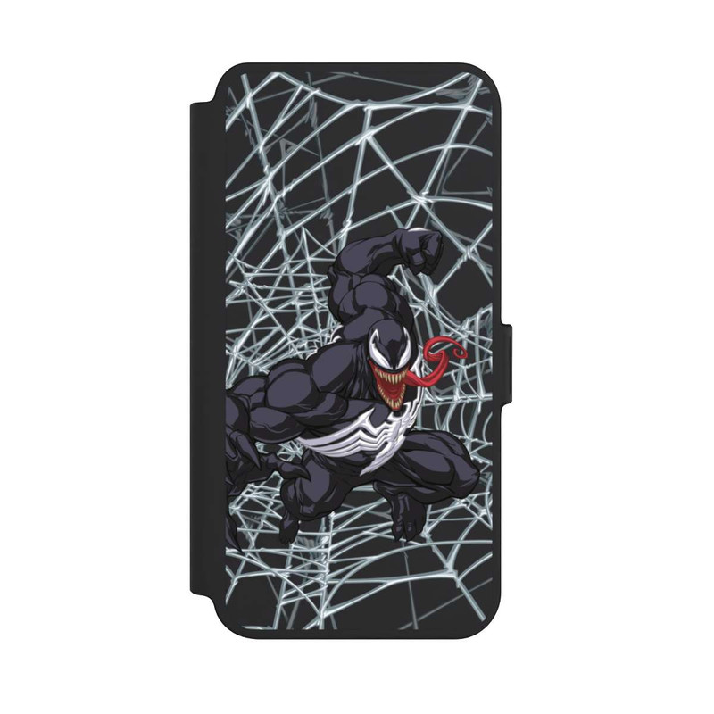 Galaxy S25 + NIVOflip Venom Spinnennetz