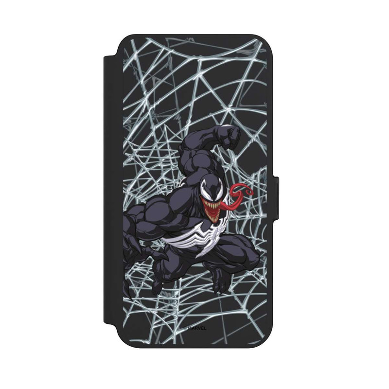 Galaxy S25 + NIVOflip Venom Toile d'Araignée