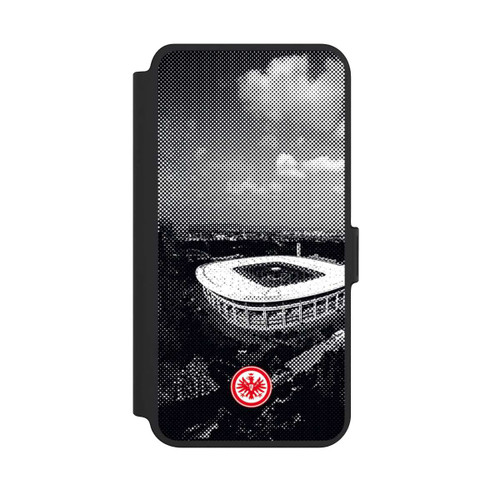 Samsung Galaxy S25+  NIVOflip SGE Stadion Schwarz Weiß