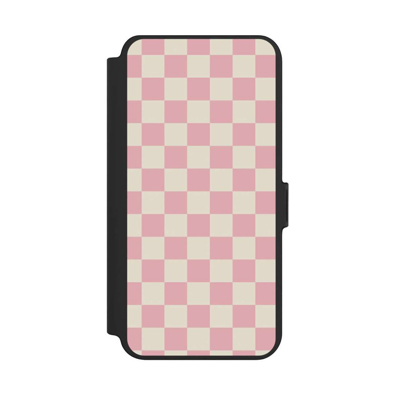 Galaxy S25 + NIVOflip Damier rose