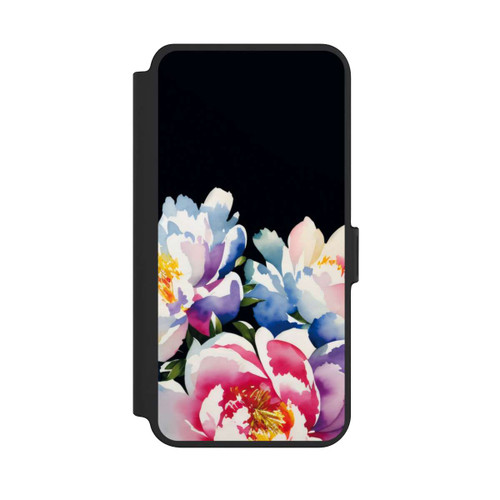 Samsung Galaxy S25+  NIVOflip Watercolor Peonies