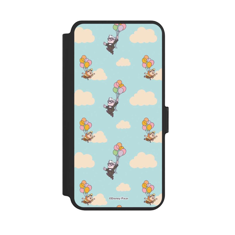 Galaxy S25 + NIVOflip Disney Oben Ballon Haus Muster