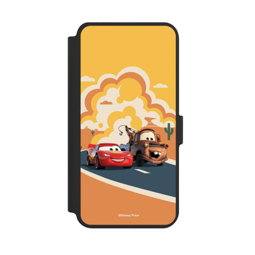 Samsung Galaxy S25+  NIVOflip Disney Cars Lightning McQueen Und Hook on the Road