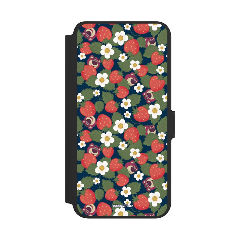 Galaxy S25 + NIVOflip Lotso Toy Story Strawberry Flower Pattern