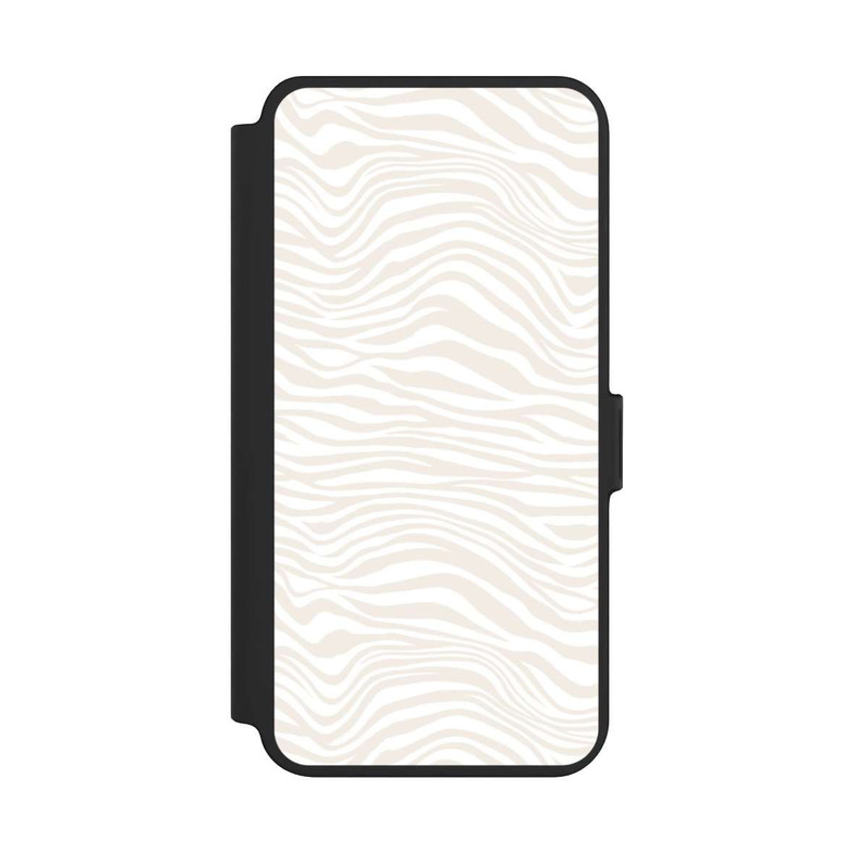 Galaxy S25 + NIVOflip Zebra Pattern Brown