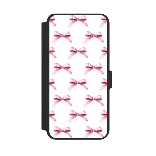 Samsung Galaxy S25+  NIVOflip Rosa Schleife