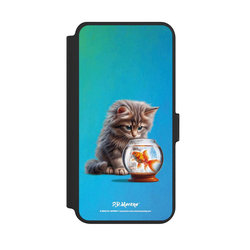Galaxy S25 + NIVOflip Cat And Gold Fish