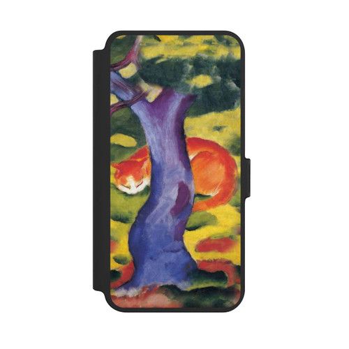 Samsung Galaxy S25+  NIVOflip Katze hinter Einem Baum von Franz Marc