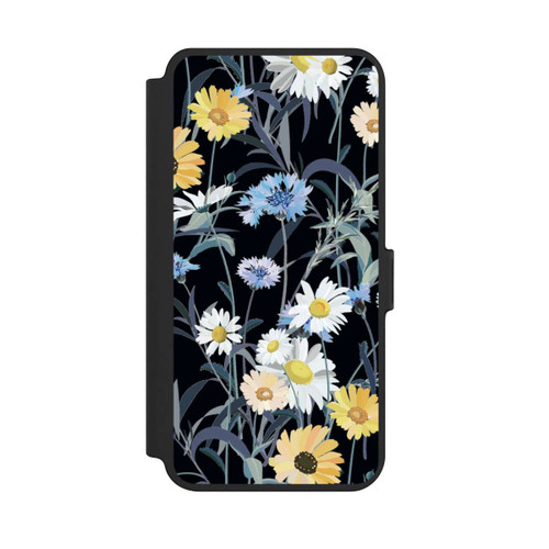 Samsung Galaxy S25+  NIVOflip Wildflower Black