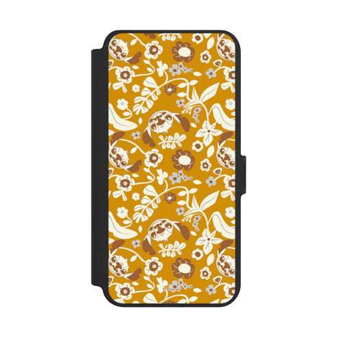 Samsung Galaxy S25+  NIVOflip Stitch Floral Mustard Pattern