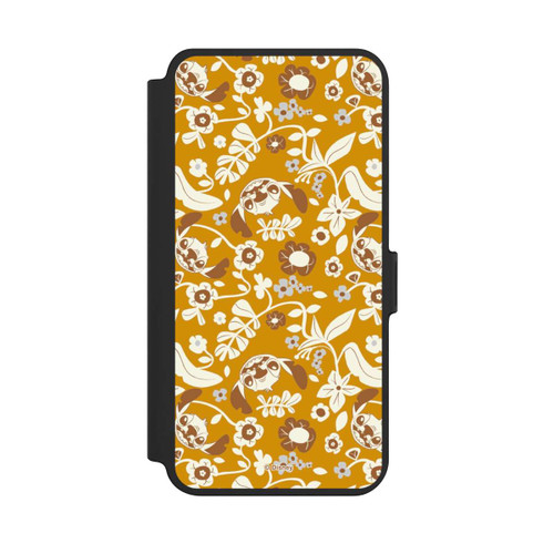 Samsung Galaxy S25+  NIVOflip Stitch Floral Mustard Pattern