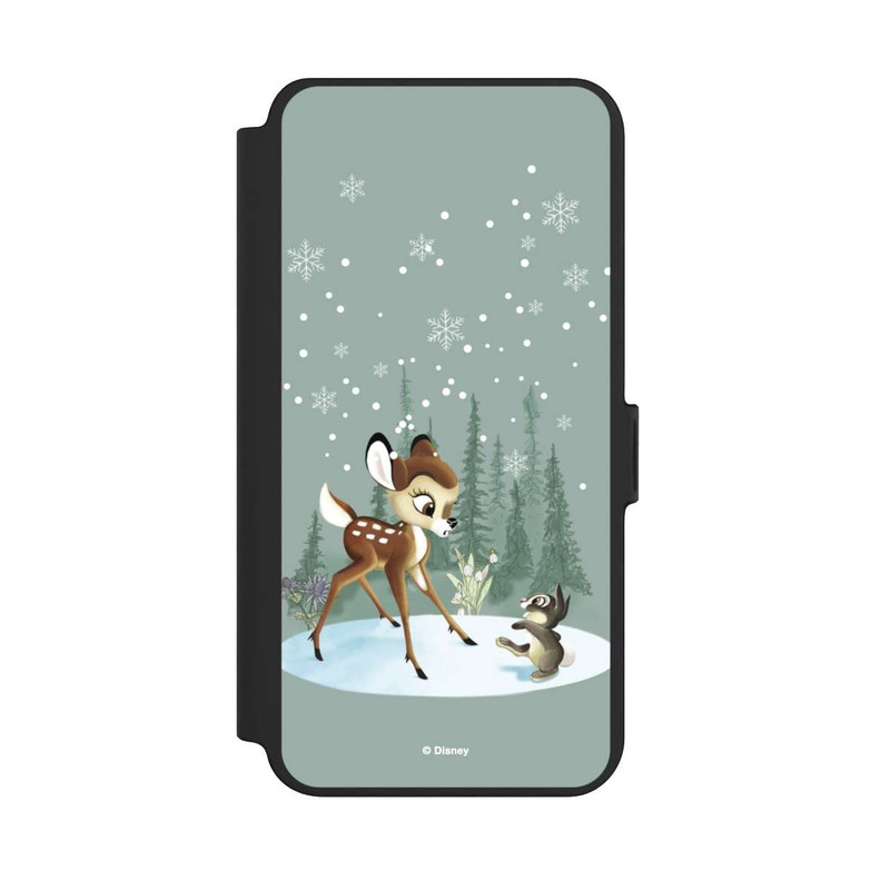 Galaxy S25 + NIVOflip Bambi et Panpan Monde Hivernal