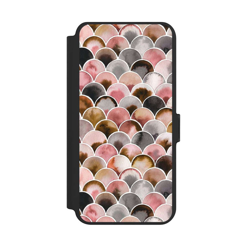 Galaxy S25 + NIVOflip Japandi Scales Pink Brown