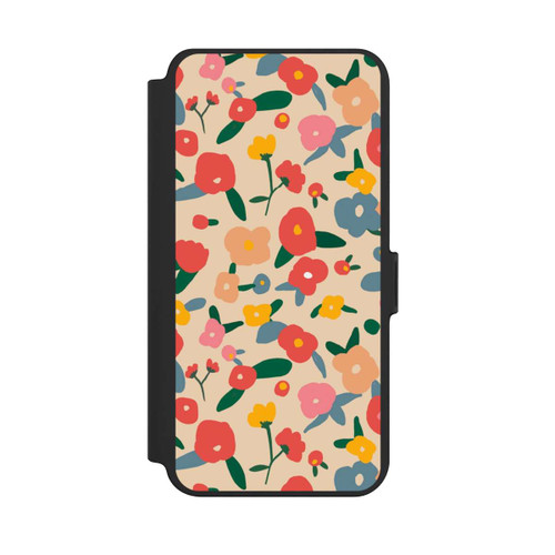 Samsung Galaxy S25+  NIVOflip Retro Bold Scandi Flowers