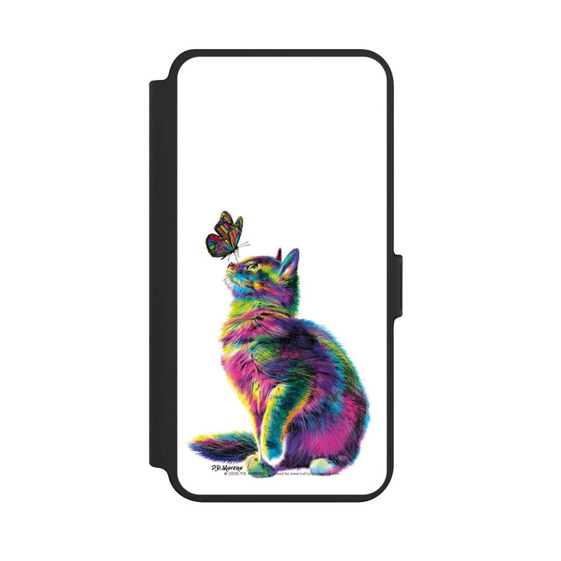 Galaxy S25 + NIVOflip Katze verspielt