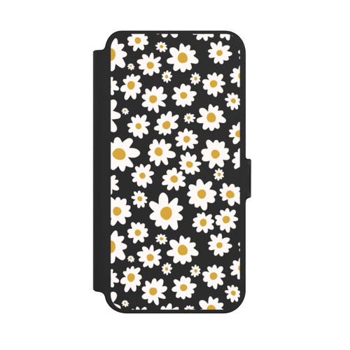 Samsung Galaxy S25+  NIVOflip Daisy Flower Seamless Pattern Transparent