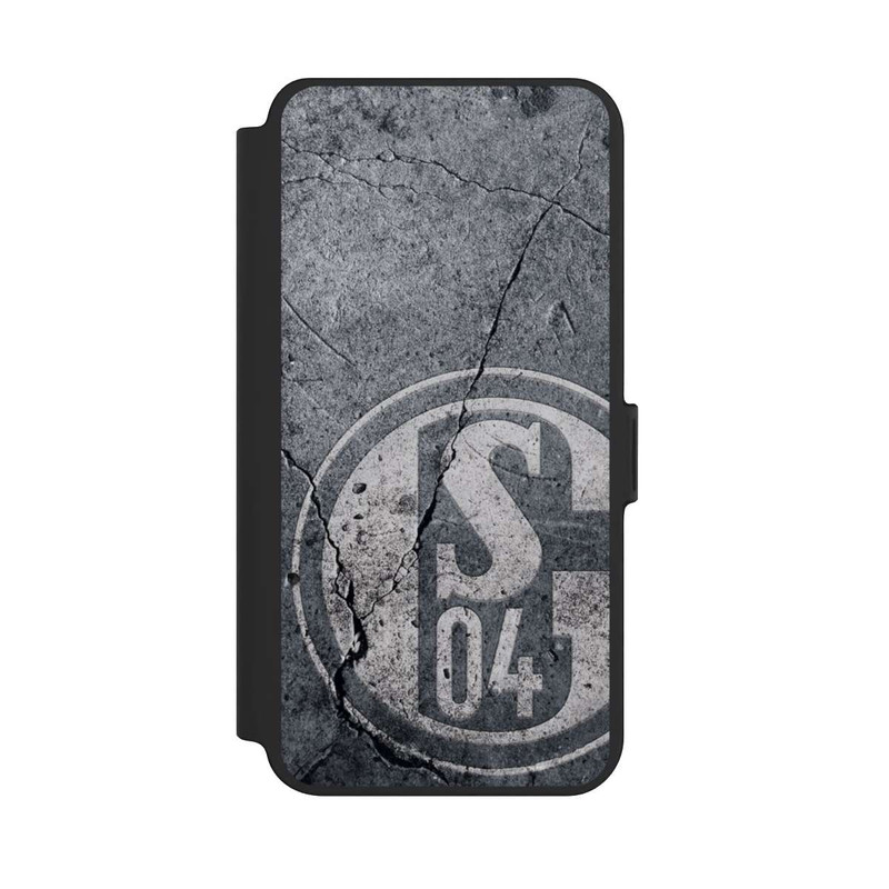 Galaxy S25 + NIVOflip Schalke 04 Beton Look