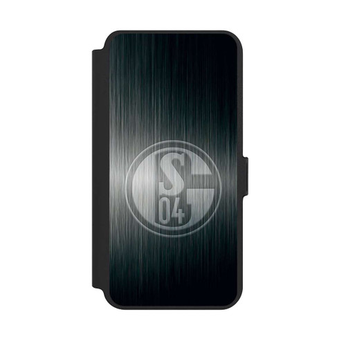 Samsung Galaxy S25+  NIVOflip Schalke 04 Metall Look