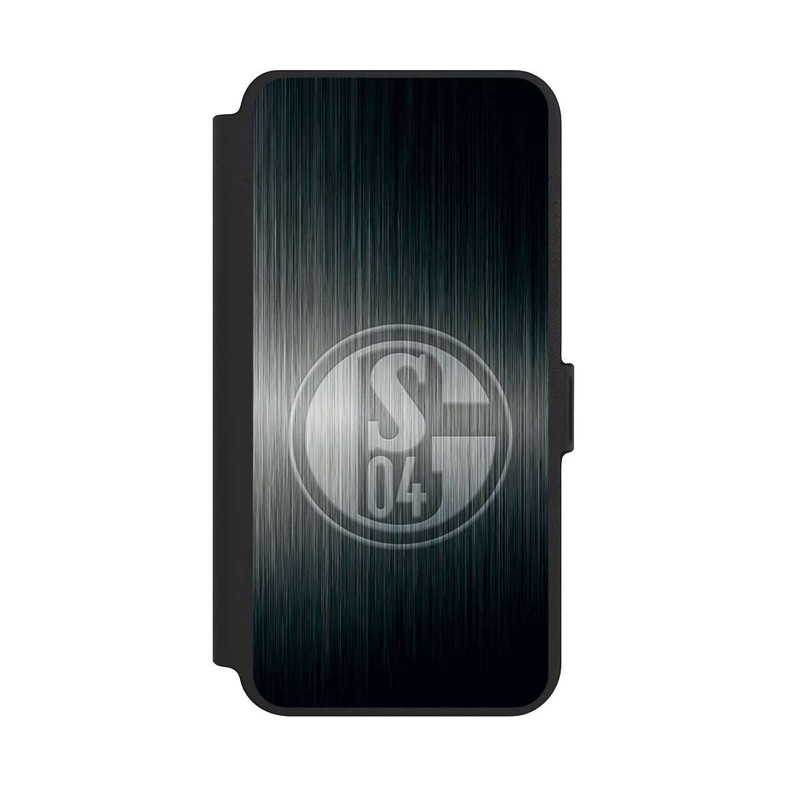 Galaxy S25 + NIVOflip Schalke 04 Metall Look