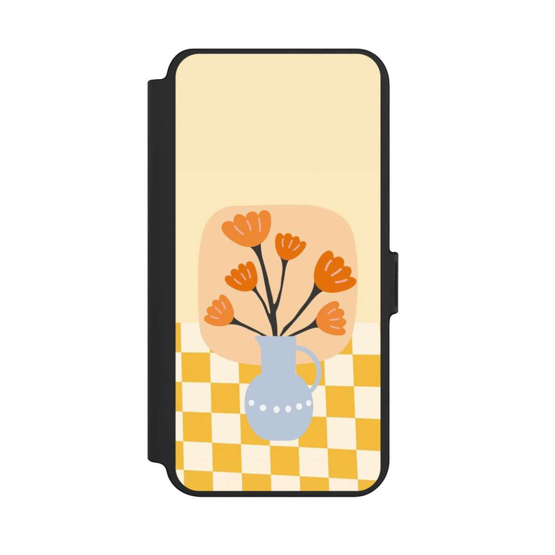 Galaxy S25 + NIVOflip Bloom Vase Spring Flowers