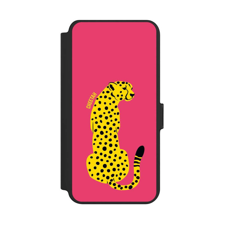 Galaxy S25 + NIVOflip Colourful Yellow Cat