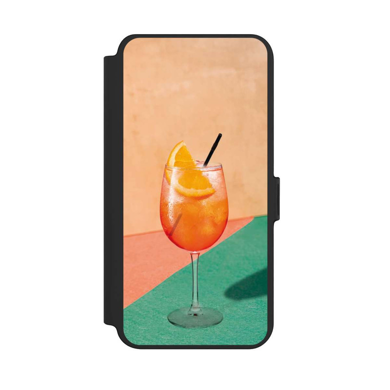 Galaxy S25 + NIVOflip Cocktail Orange Green