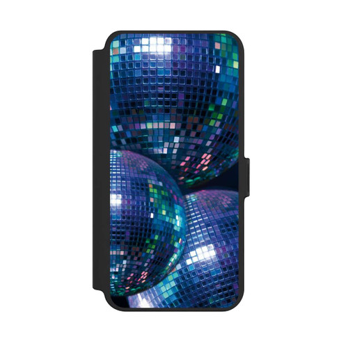Samsung Galaxy S25+  NIVOflip Disco Ball Blue Black Partytime with KI