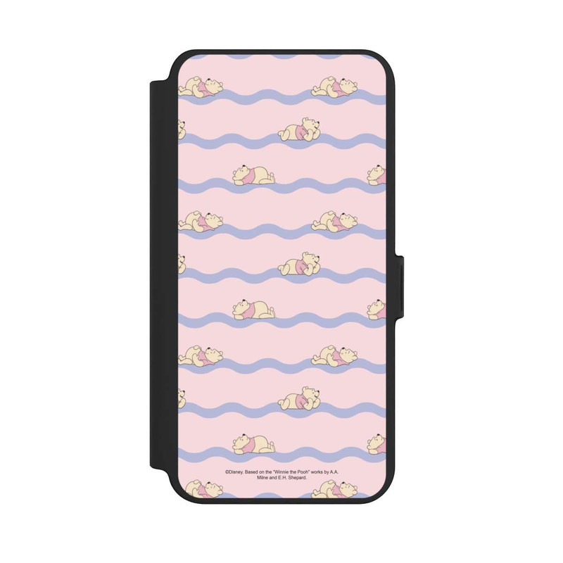 Galaxy S25 + NIVOflip Winnie the Pooh Pink Waves