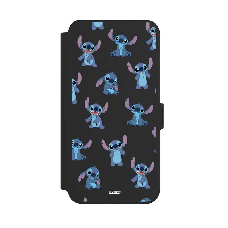 Galaxy S25 + NIVOflip Stitch Faces Pattern Transparent