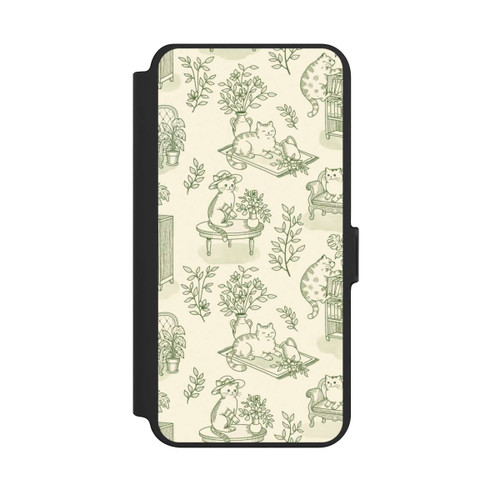 Samsung Galaxy S25+  NIVOflip Chonky Cats Toile de Jouy