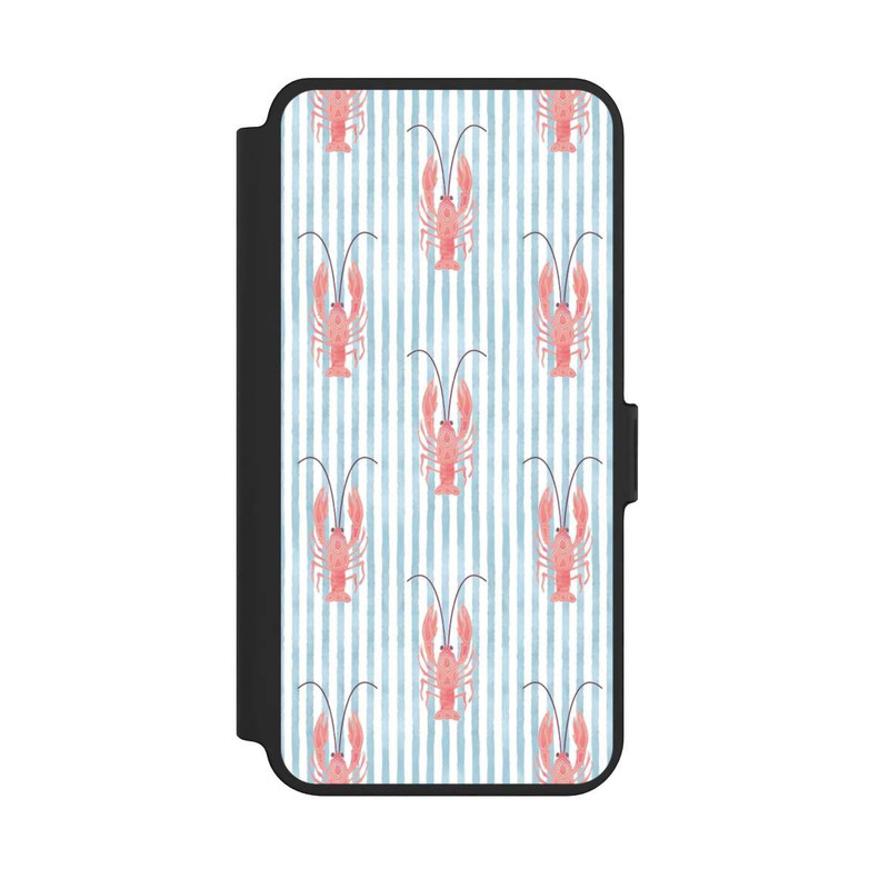 Galaxy S25 + NIVOflip Nautical Chic Lobster