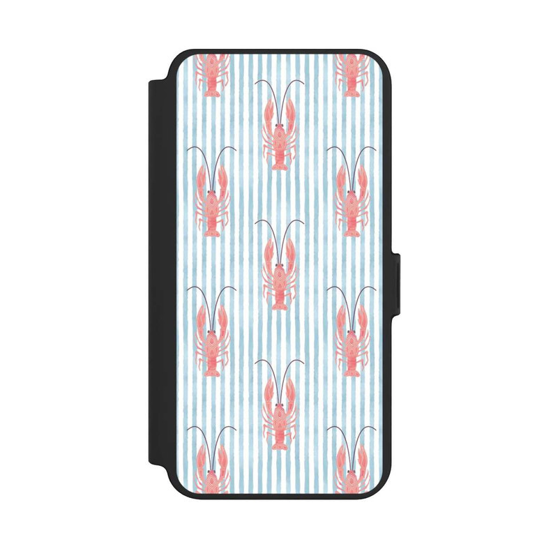 Galaxy S25 + NIVOflip Nautical Chic Lobster