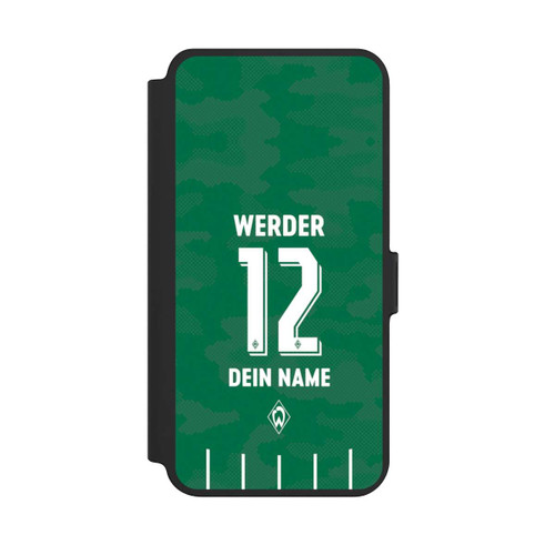 Samsung Galaxy S25+  NIVOflip Werder Bremen Trikot Personalisierbar 25-26